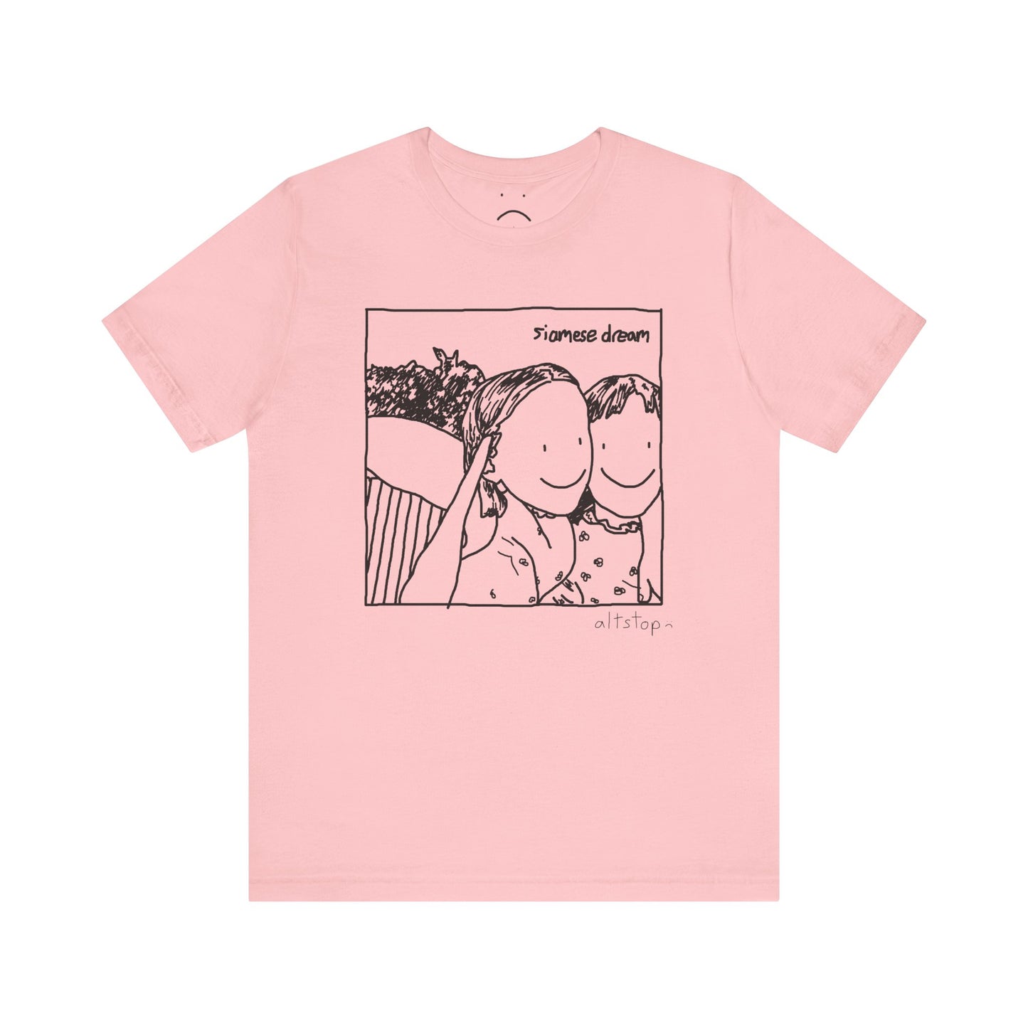 conjoined butterfly twins tee