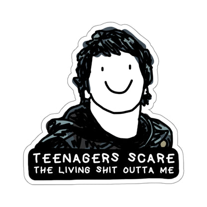 teenagers gerard sticker