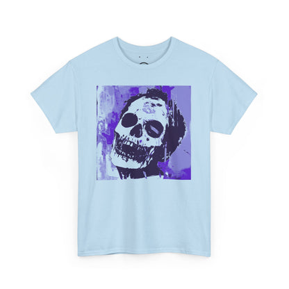 warhol zombie skull tee