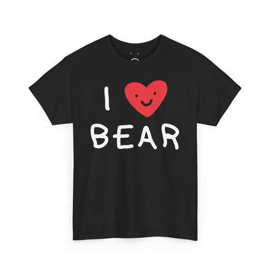 i heart bear tee