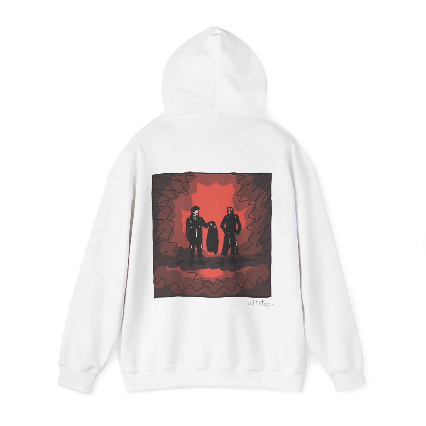 catboi and fren deluxe hoodie #2