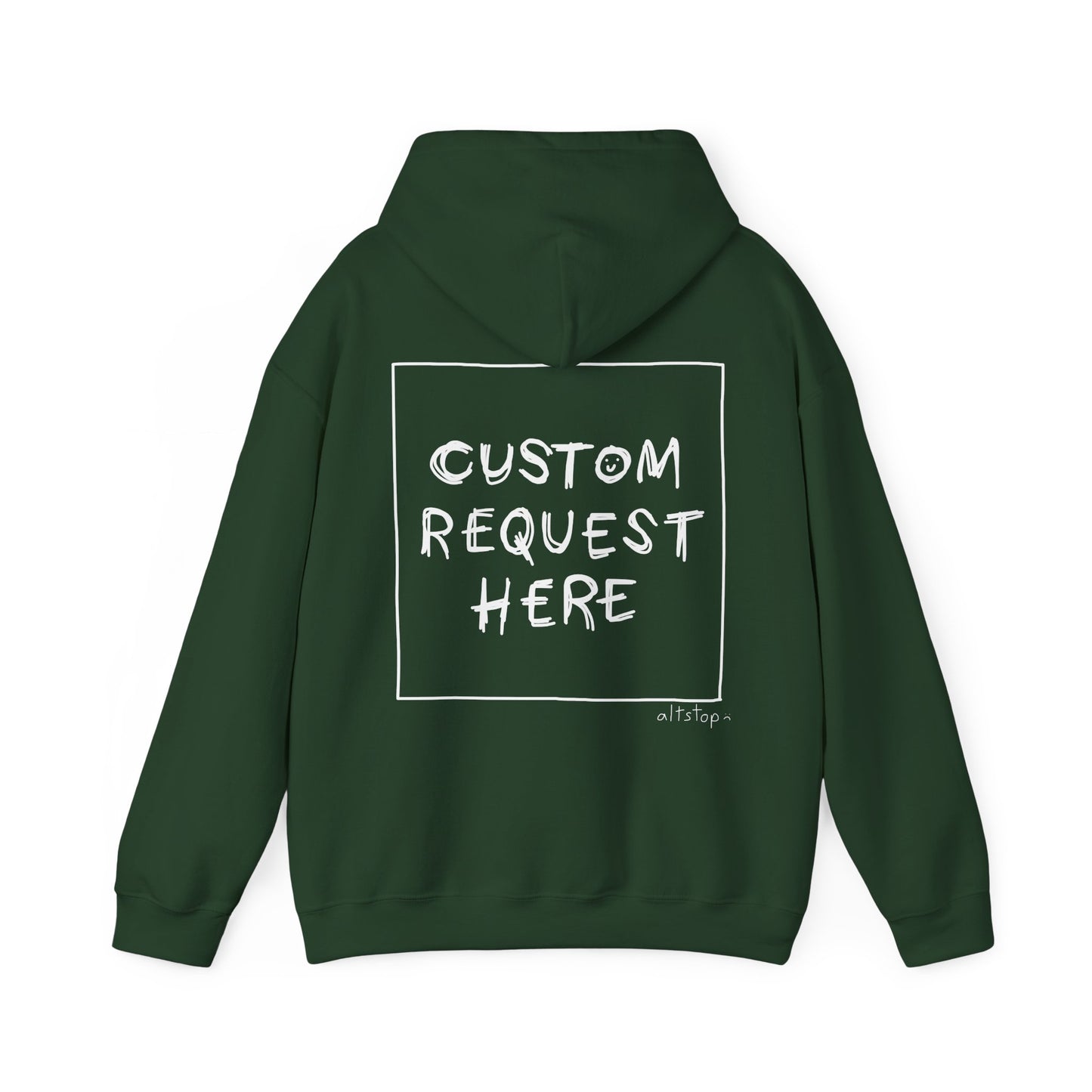 NEW! custom request hoodie :(