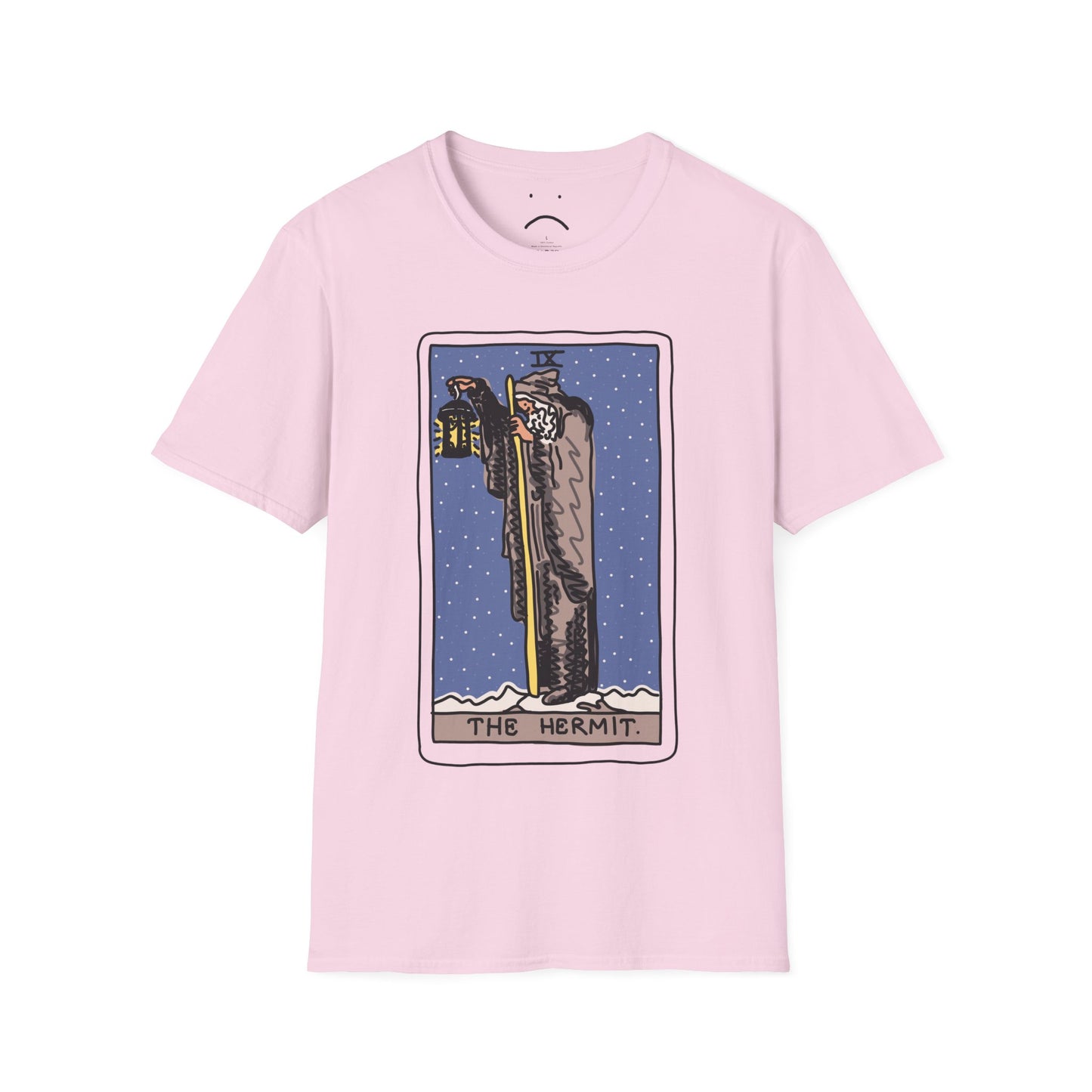 the hermit tarot card deluxe tee