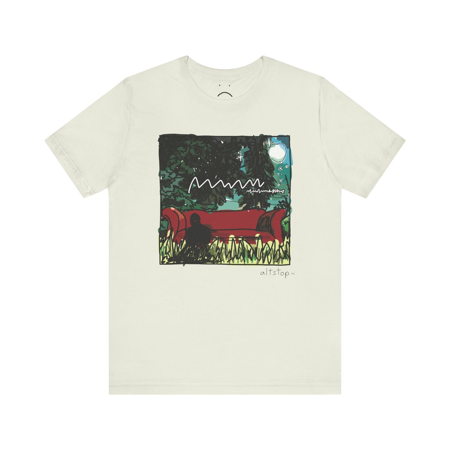 couch in the yard deluxe tee