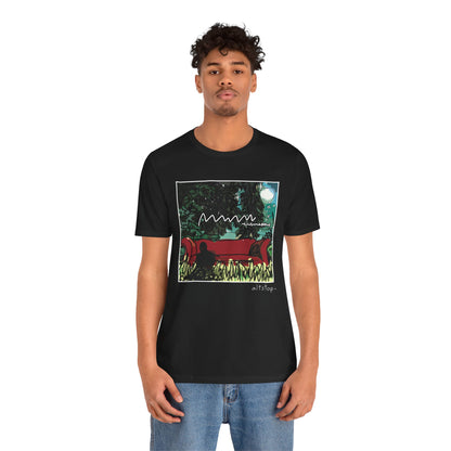 couch in the yard deluxe tee