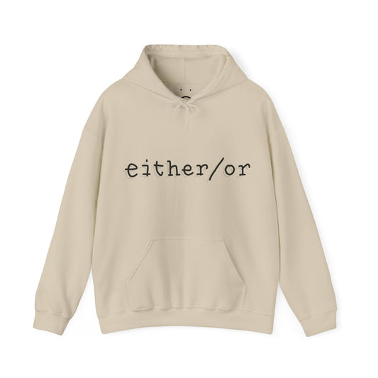 either / or hoodie