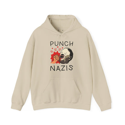 punch nazis hoodie