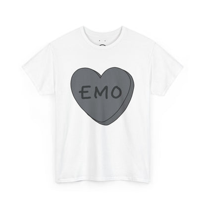 emo candy heart tee