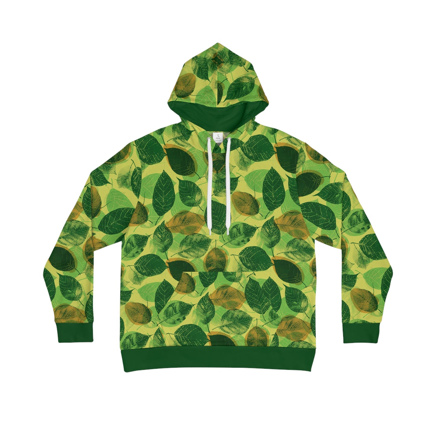 warhol leaf hoodie