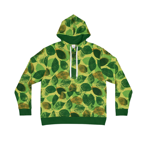 warhol leaf hoodie