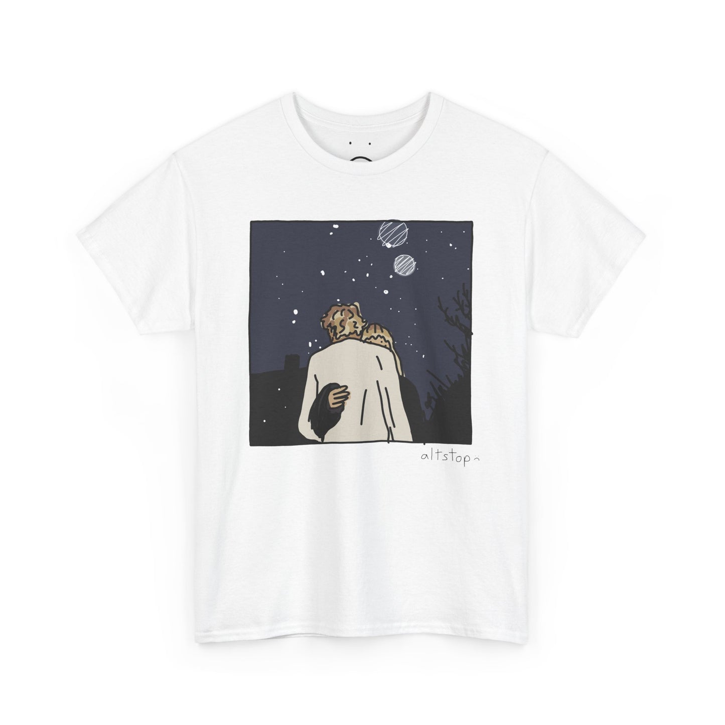 medieval snow day deluxe tee