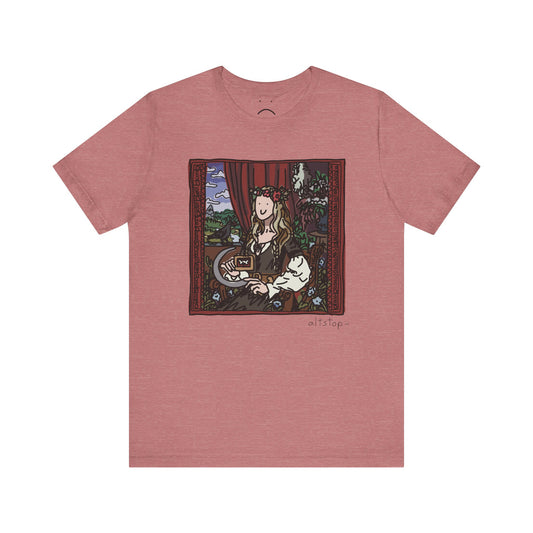 medieval sickle deluxe tee