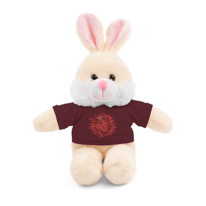 heart grenade animal plush