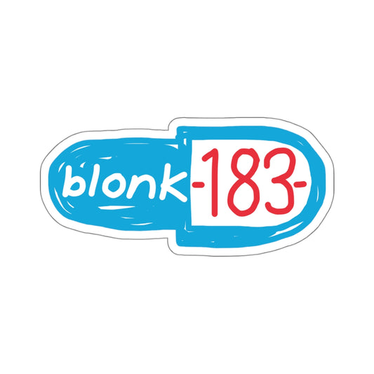 blonk-183 pill sticker