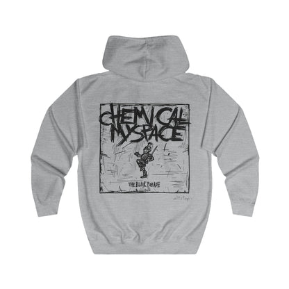 skeleton parade zip hoodie