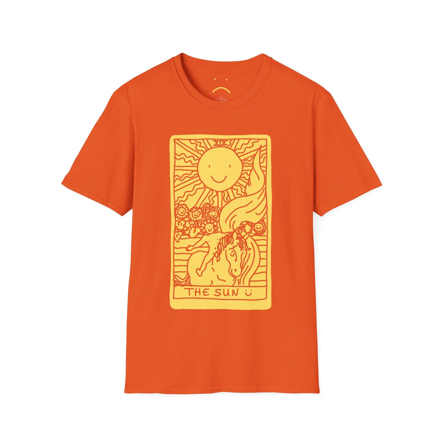 sun tarot card tee