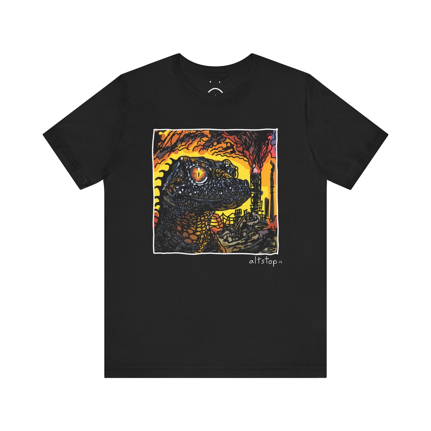 pet drago apocalpyse at night and morning and dayumnation on earth deluxe tee