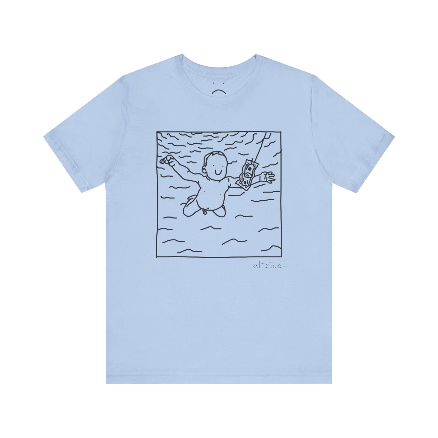 baby in the pool tee