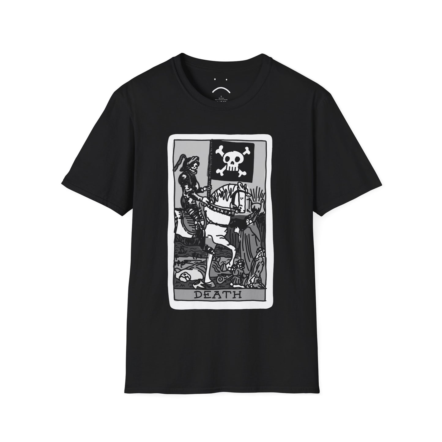 death tarot card deluxe tee