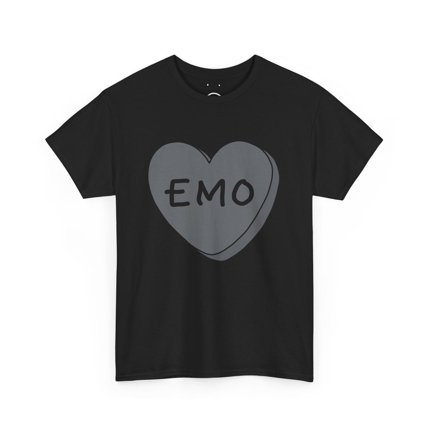 emo candy heart tee