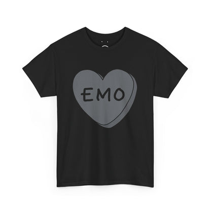 emo candy heart tee