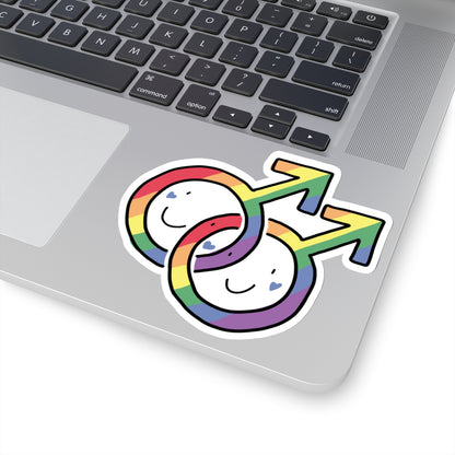 gay luv sticker #1