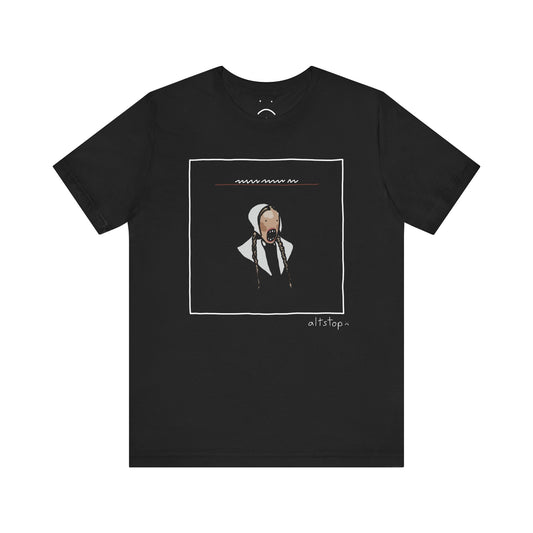 screaming nun deluxe tee