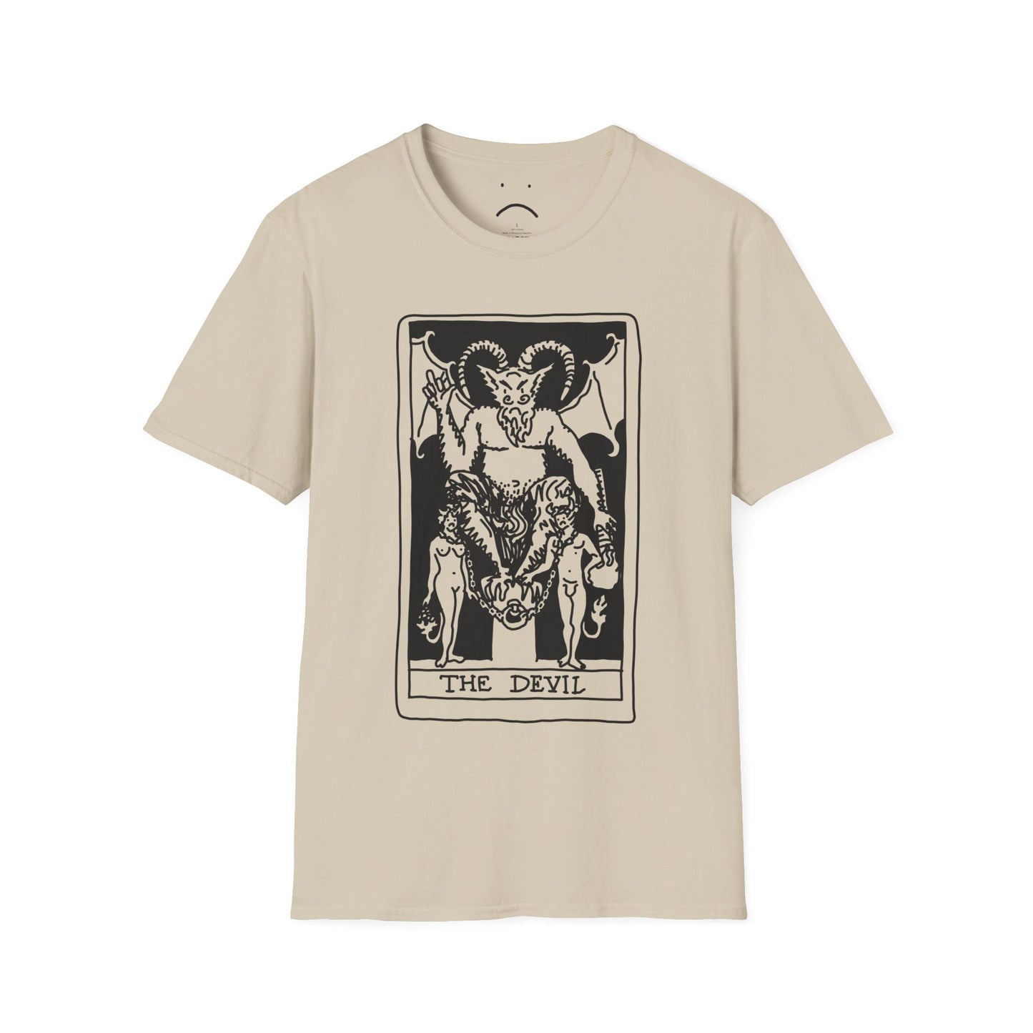 devil tarot card tee