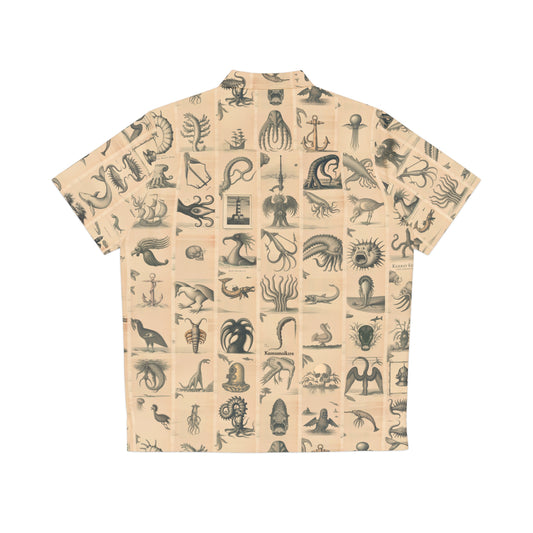 1800s journal button-down tee