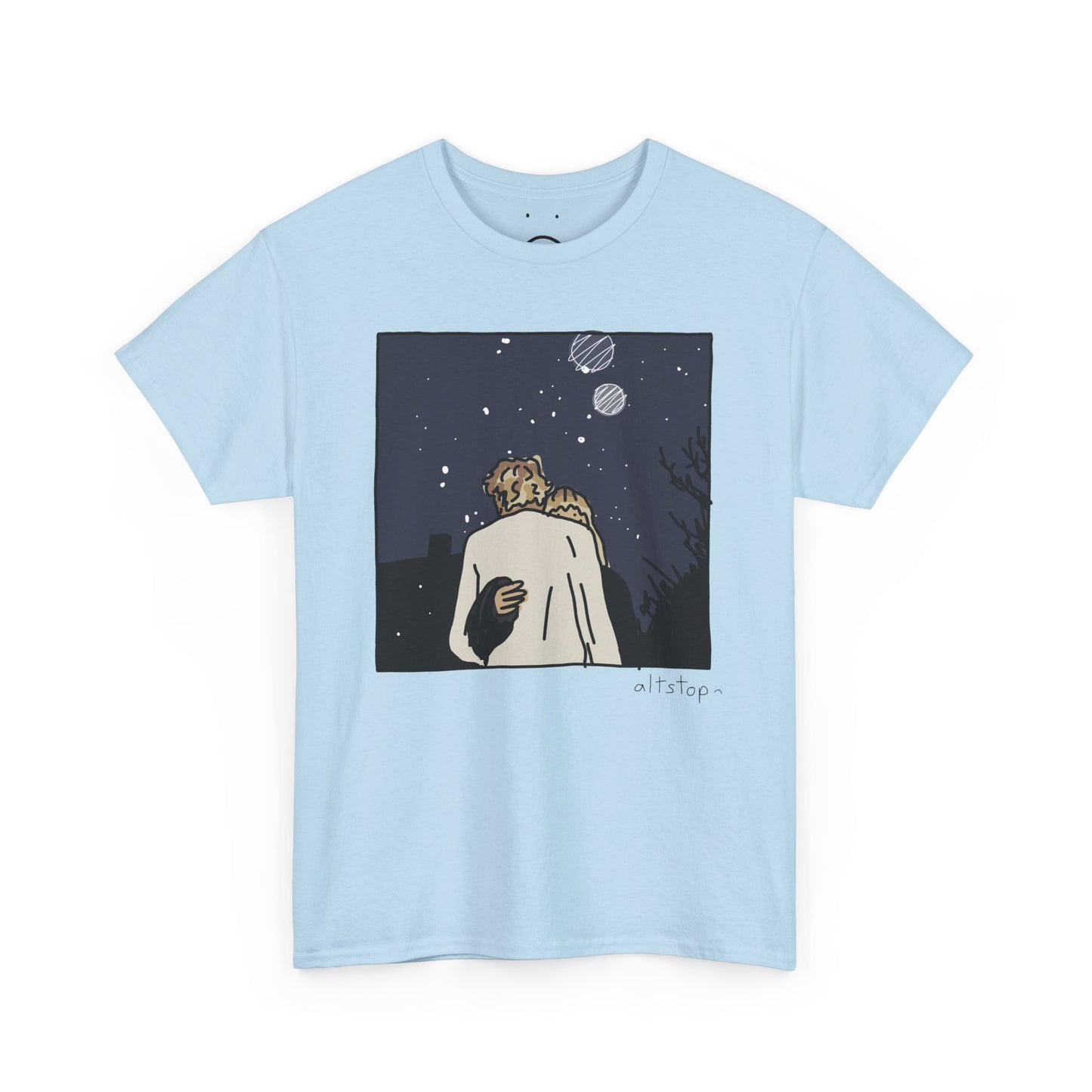 medieval snow day deluxe tee