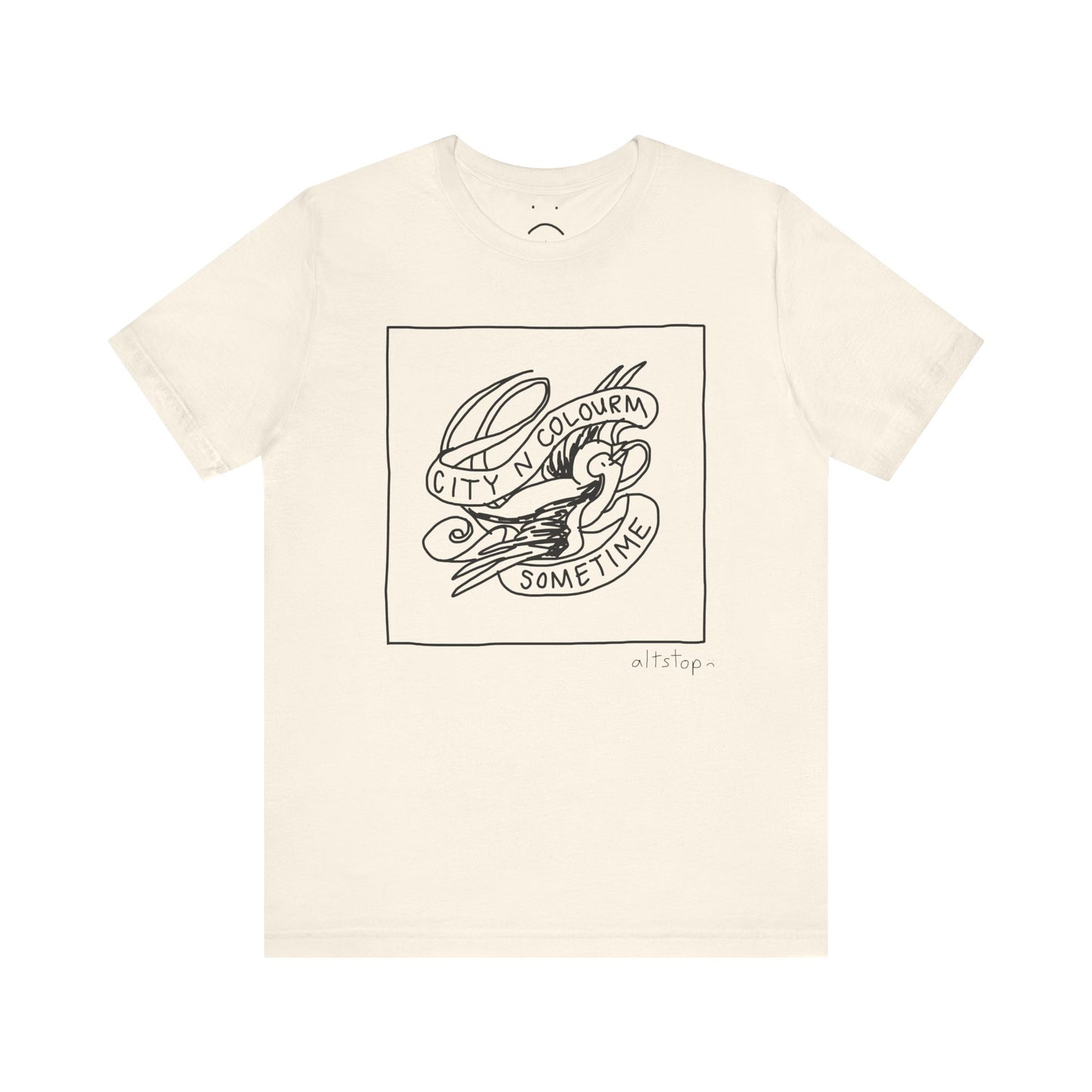 bird tattoo tee