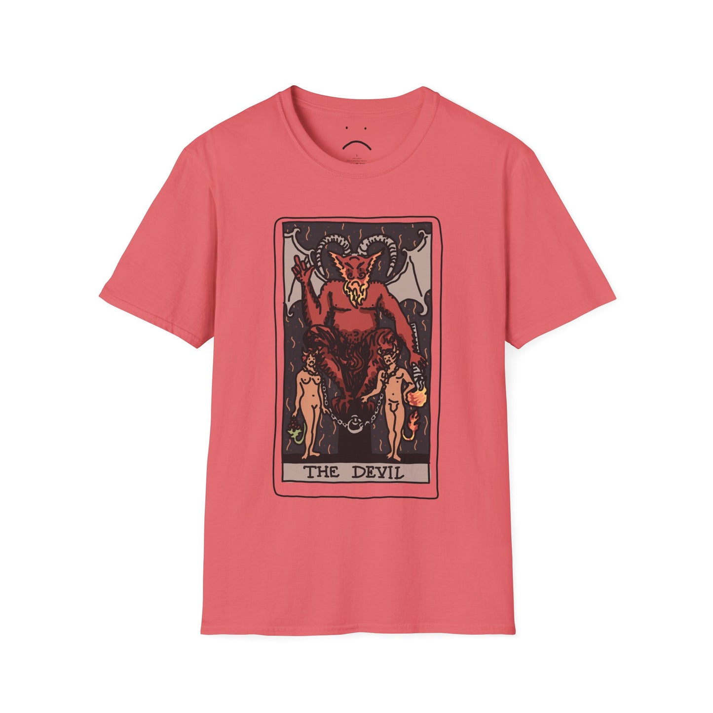 the devil tarot card deluxe tee