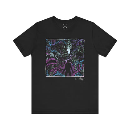 spooky forest deluxe tee