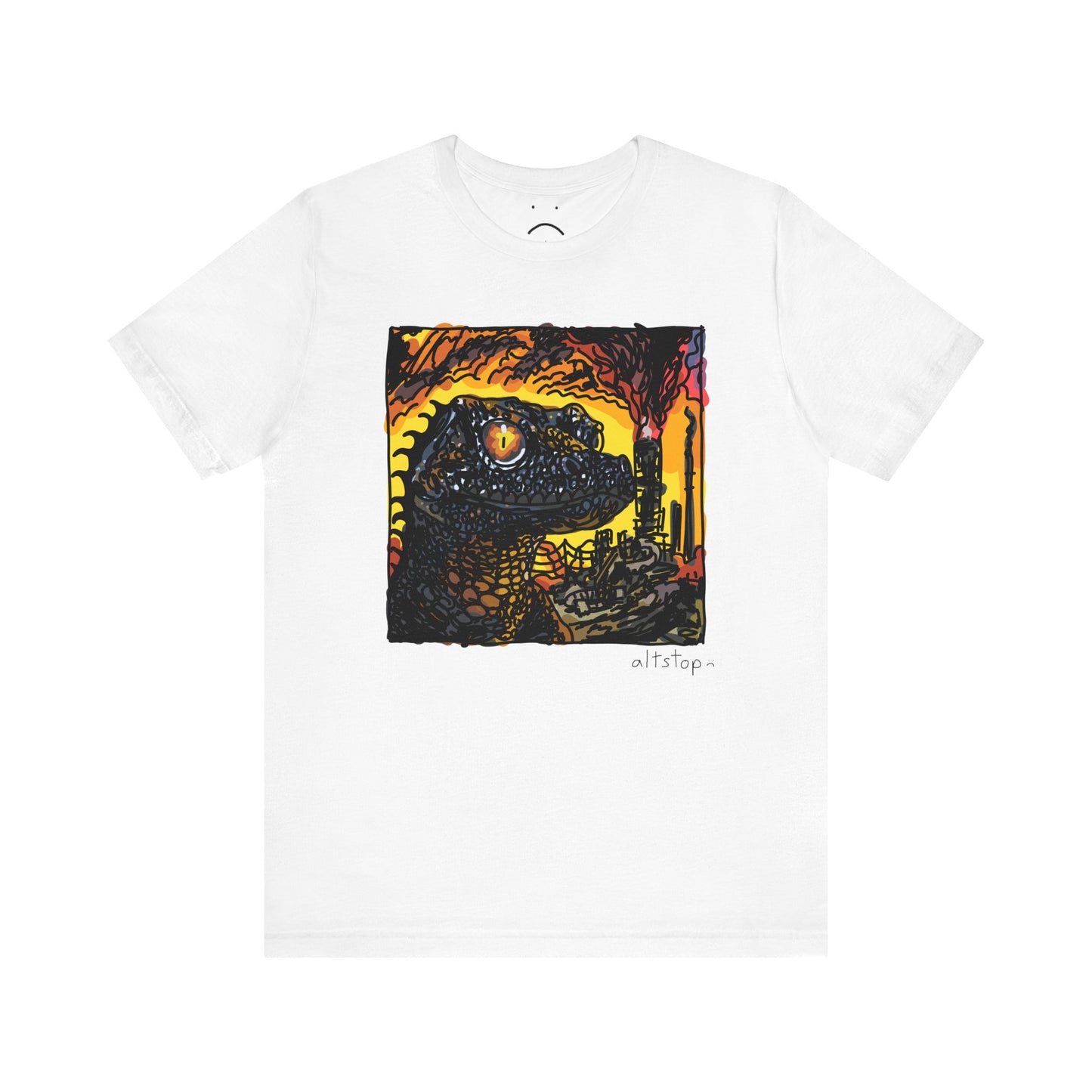 pet drago apocalpyse at night and morning and dayumnation on earth deluxe tee