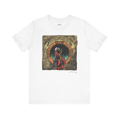 violin skeleton for allah deluxe tee