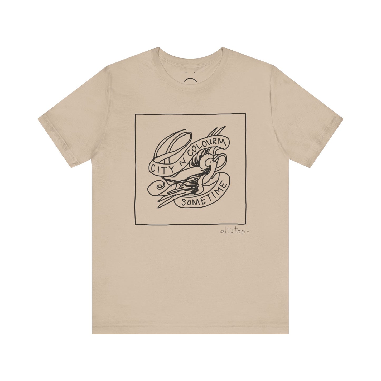 bird tattoo tee