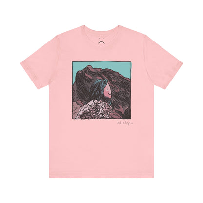 blue hair lands deluxe tee
