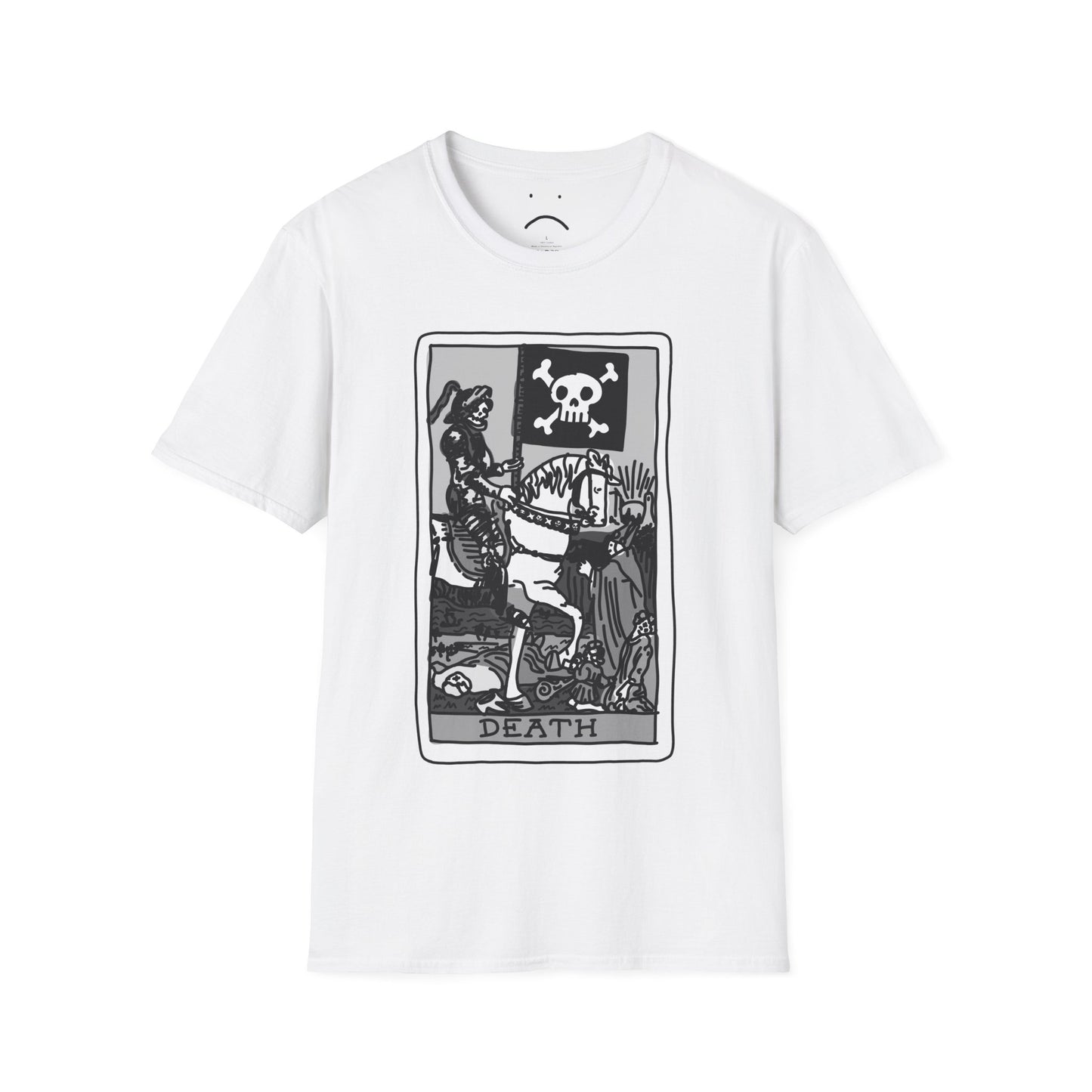 death tarot card deluxe tee