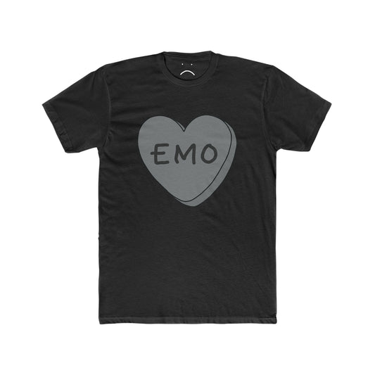 emo candy heart tee