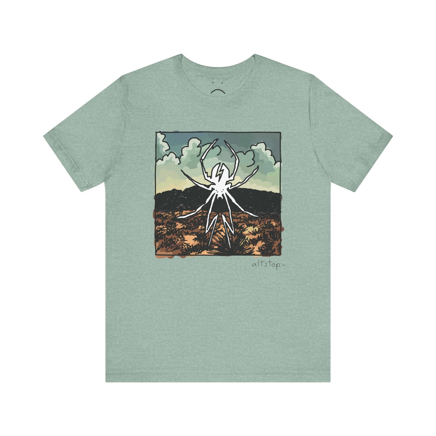 lightning spider deluxe tee – altstop