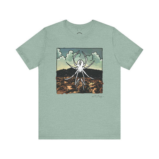 lightning spider deluxe tee