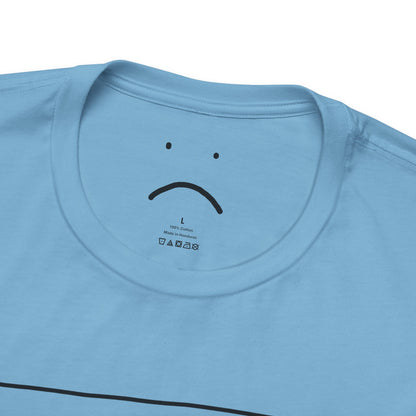 blue hair lands tee