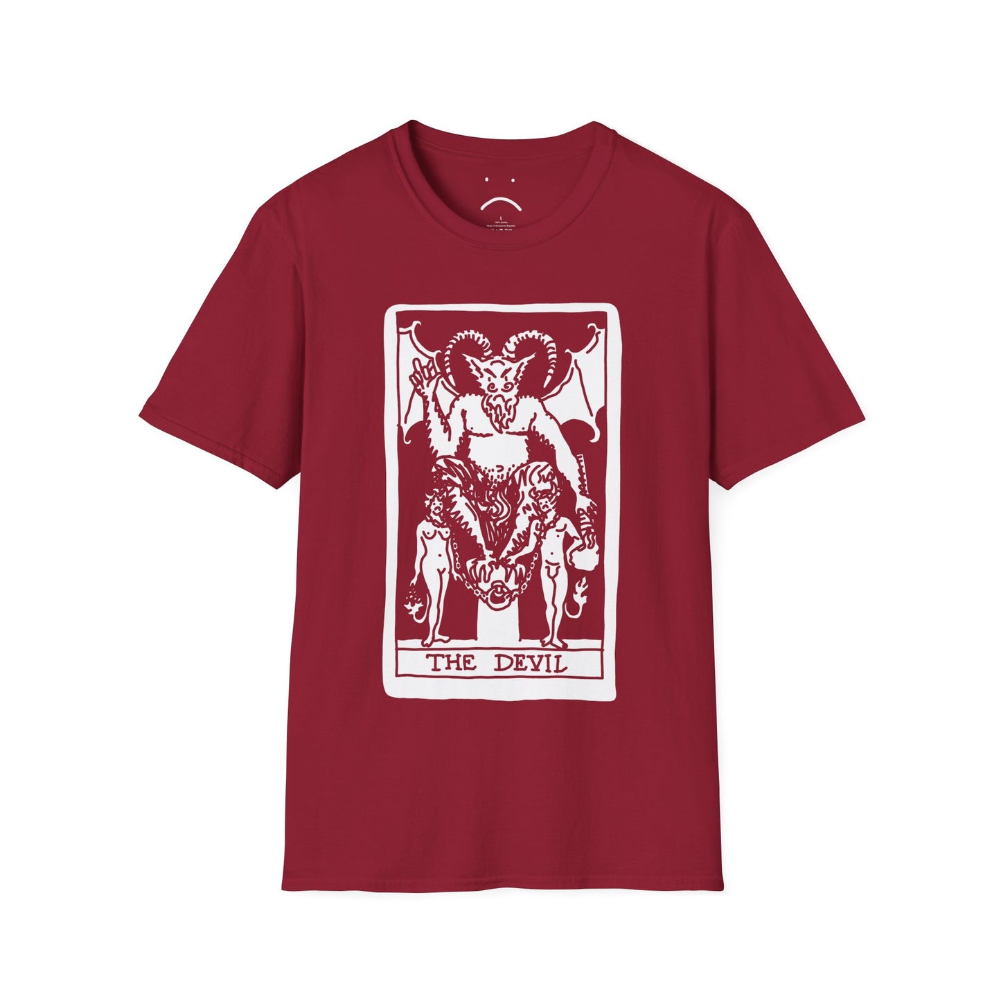 devil tarot card tee