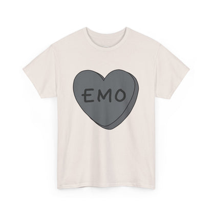 emo candy heart tee