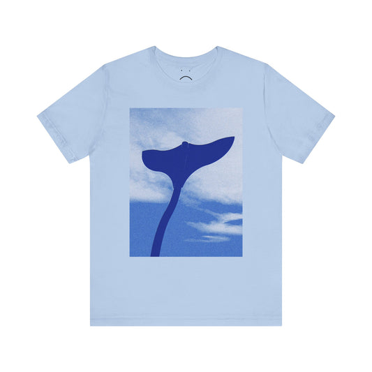 whale tail tee