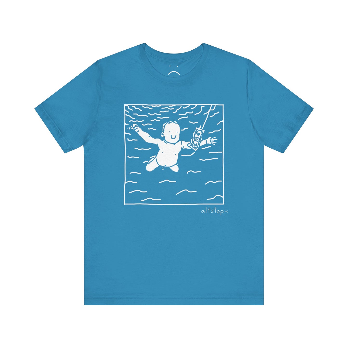 baby in the pool tee