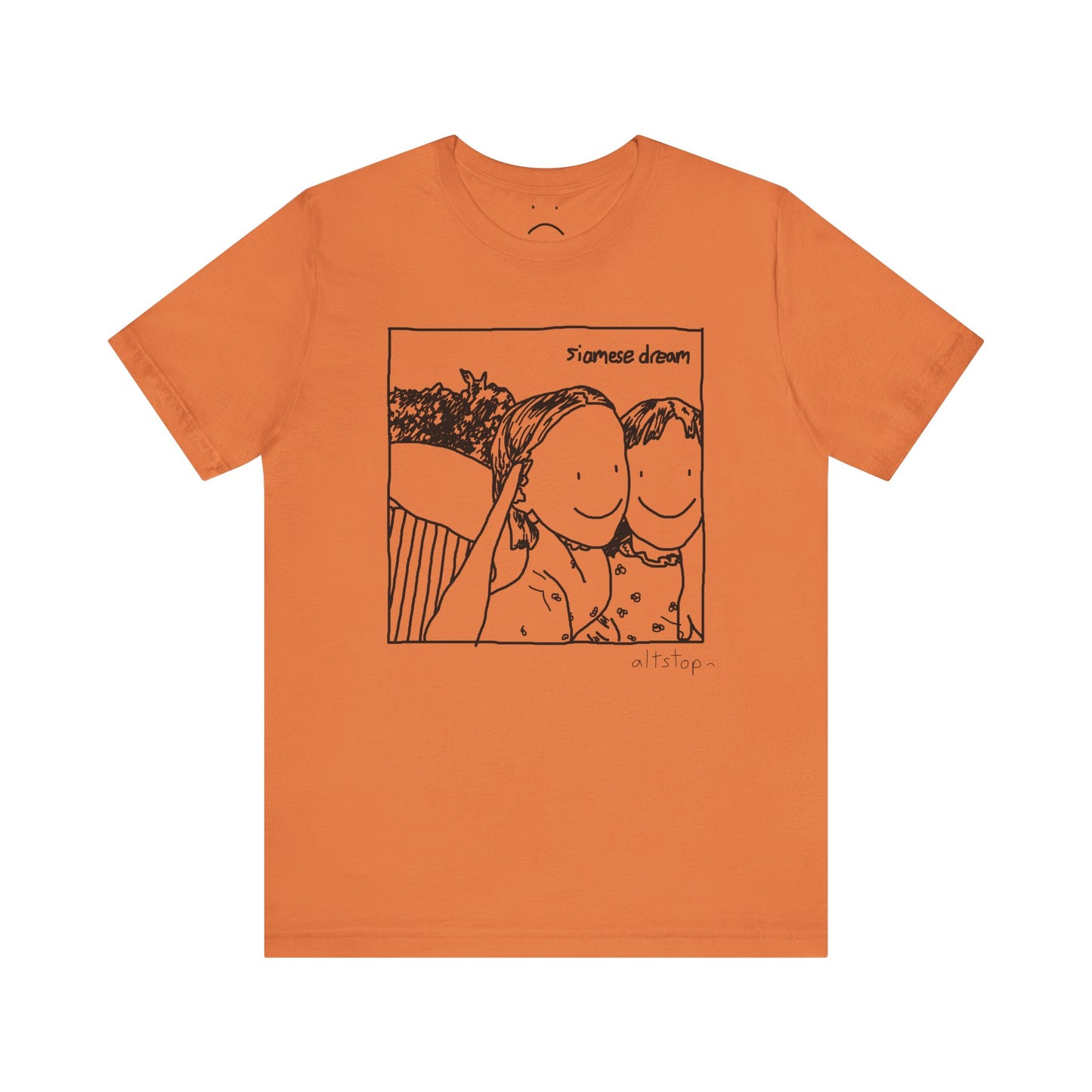 conjoined butterfly twins tee