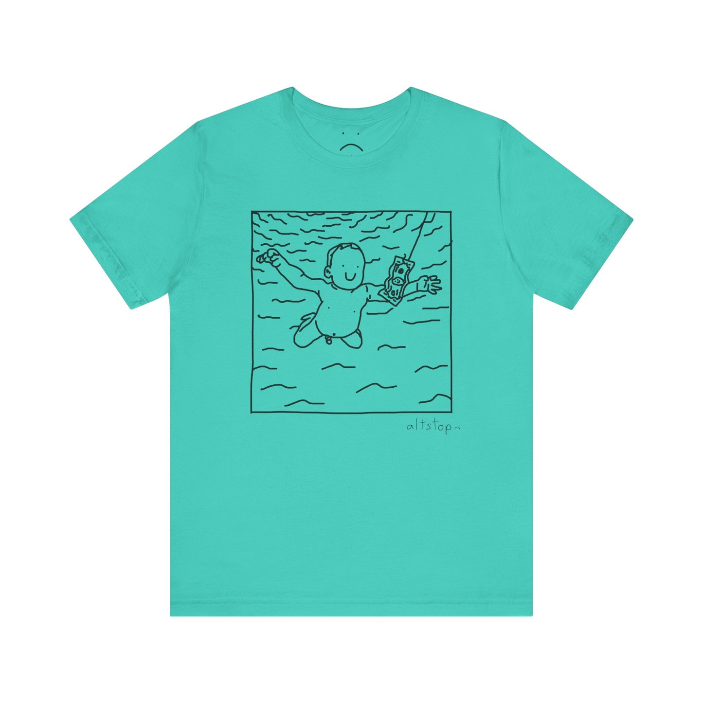 baby in the pool tee