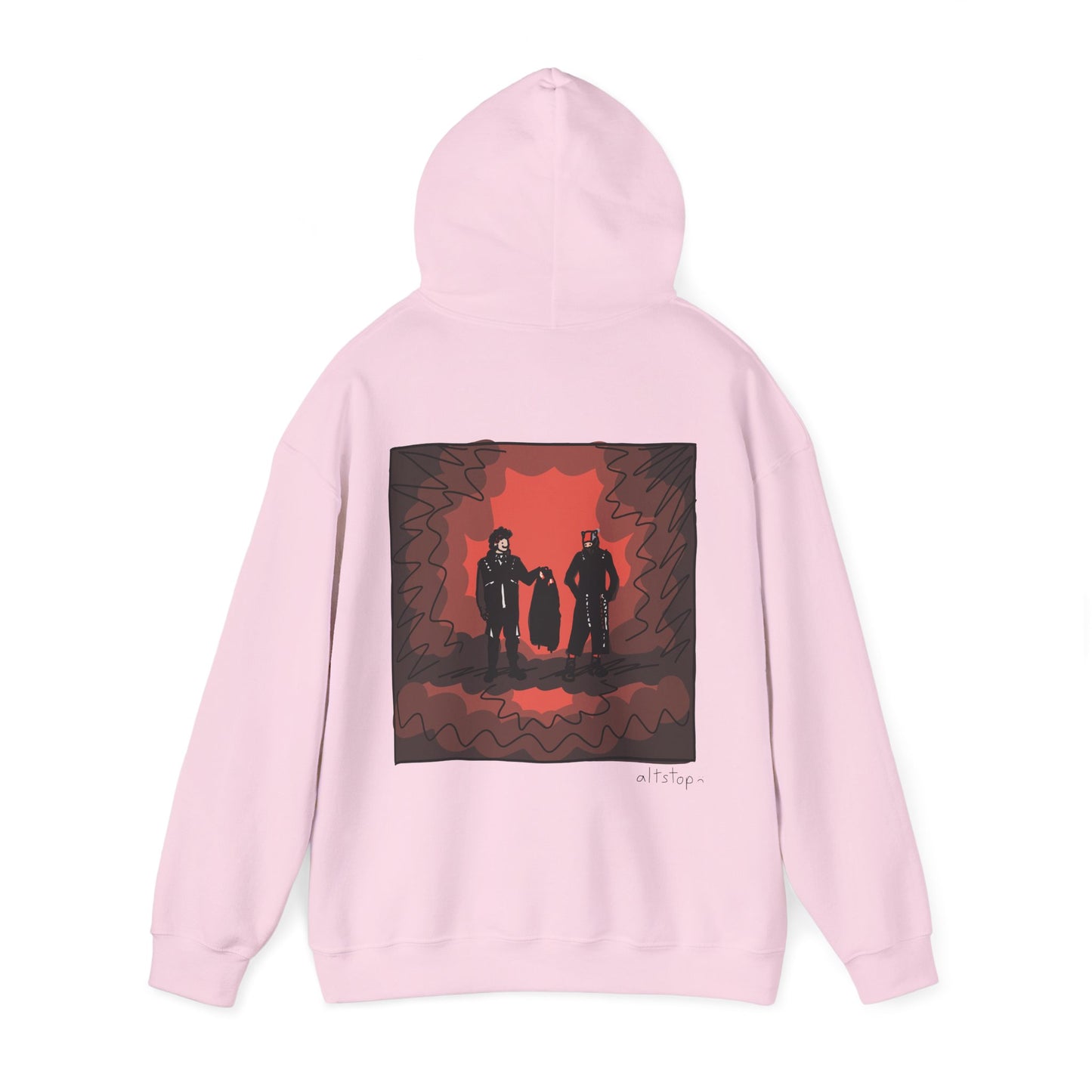 catboi and fren deluxe hoodie #1