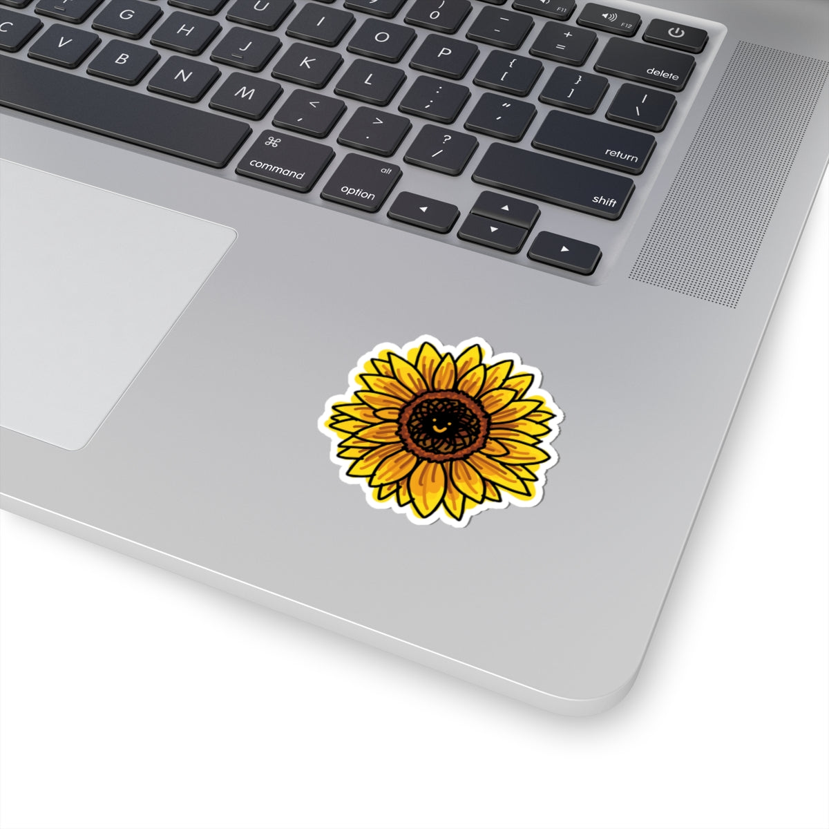 happy sunflower sticker